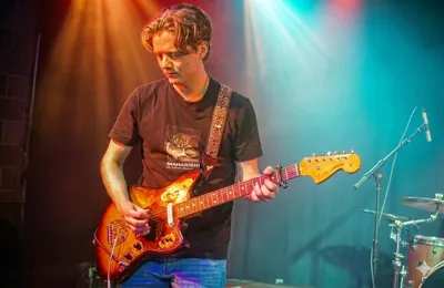 Dave Buckley, guitarist for The Joneses