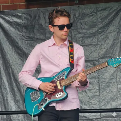 Joe Linkens, guitarist for The Joneses